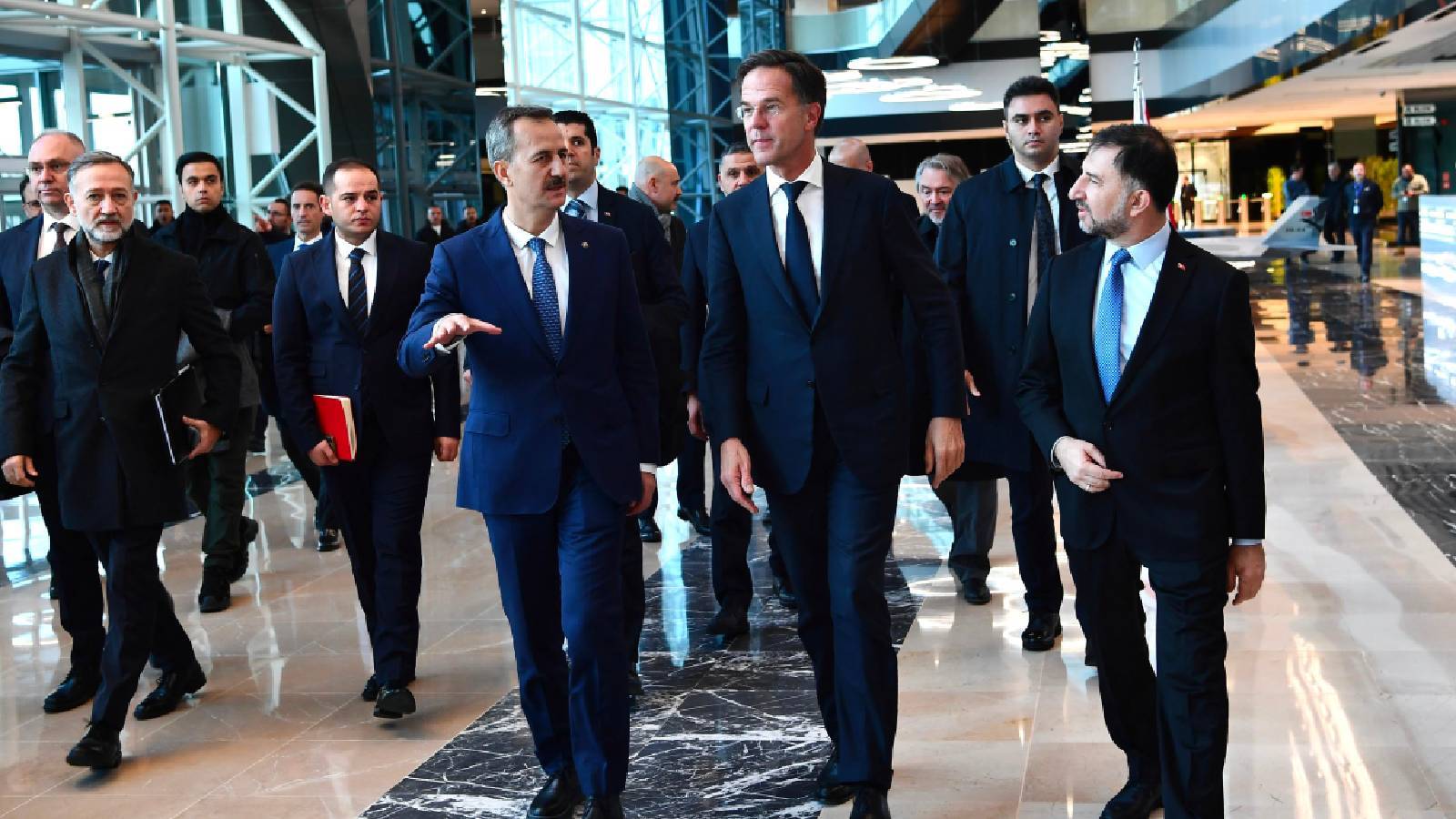 NATO Genel Sekreteri Rutte, TUSAŞ’ı ziyaret etti